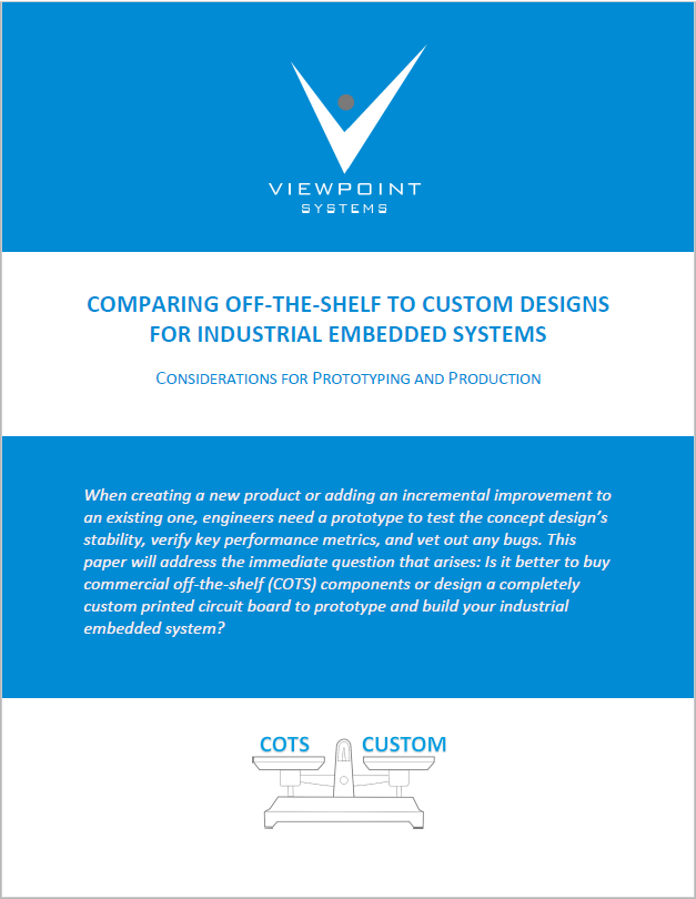 COTSvscustompaper Viewpoint Systems