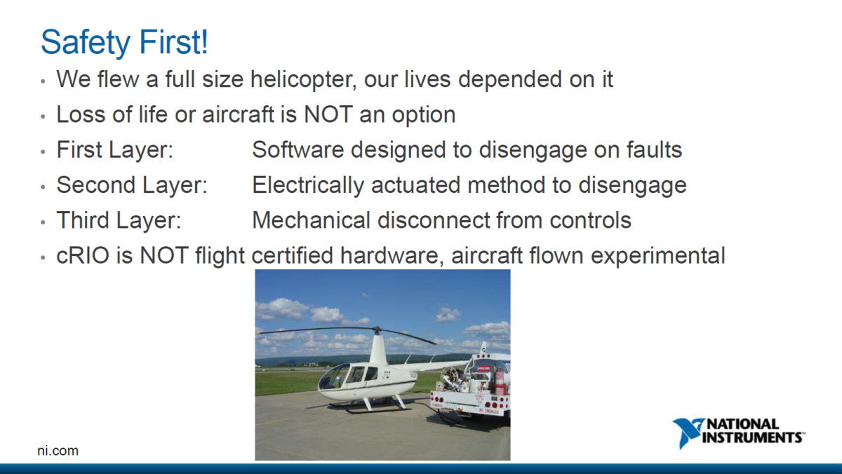 Industrial Embedded Article Creating a RealTime Helicopter